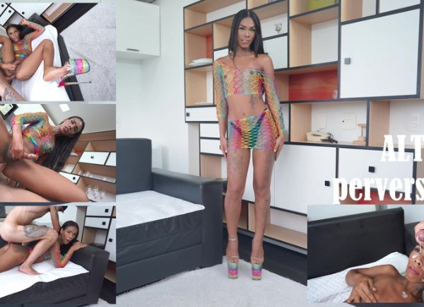 [PornBox] Kauany Batista (TS) Fucked By Huge White Cock ALT042