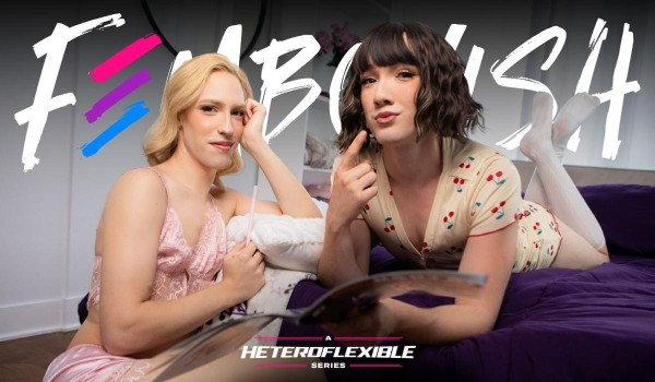 [AdultTime] Ezrah Mahomes, Troy River, Seb Leblan - Slumber Party Femboys Get Tucked In And Pounded Out