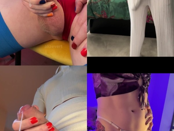 Alizevert Big Dick Femboy Cumshot Compilation 3 PornHub Video