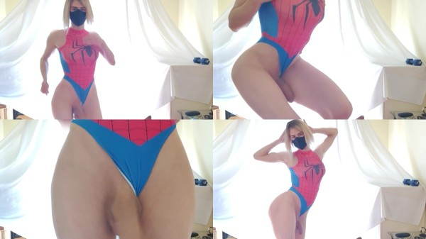 Samantha Sissy World Spider Girl Cosplay Gwen Stacy PornHub Video