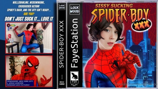 [OnlyFans] Faye Lockwood - Spider-Boy XXX - Sissy Sucking