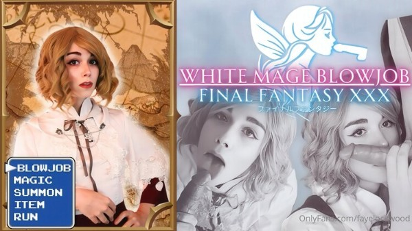 [OnlyFans] Faye Lockwood - White Image Blowjob - Final Fantasy 2024