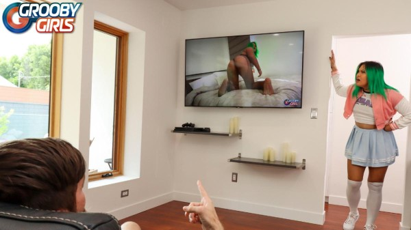 [Groobygirls] Genesis Green - Big Butt For Big Cock