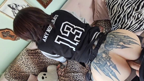 [PornHub] Amy Nosferatu - Anal Interview, New Tits, Cumshot - Celebrating 50k Subscribers 2025