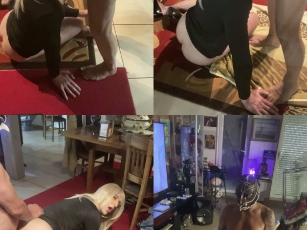 Fetish TS Tia Tizzianni - Cammy MOUTHFUCKED then FUCKED and FACIAL