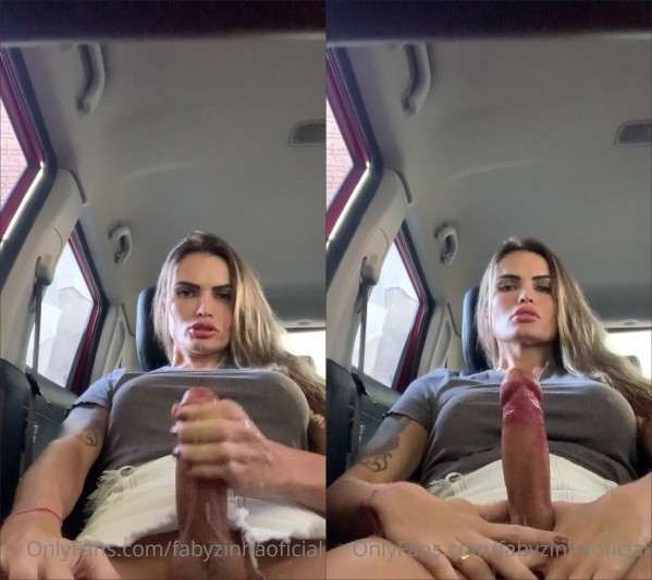 [OnlyFans] Fabyzinha - Masturbates and Cums in the Car